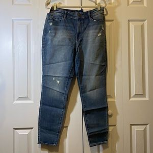 NWT Loft Curvy High waist skinny ankle jeans